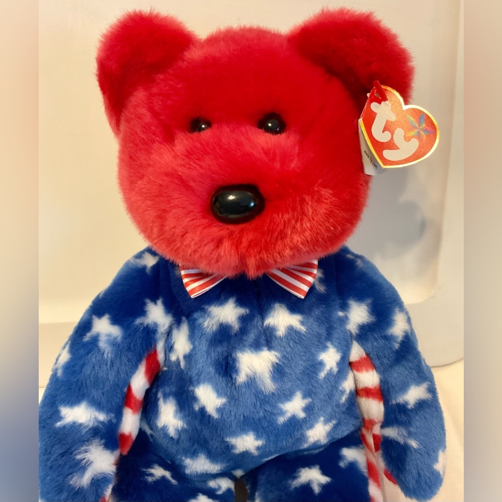 Ty red Liberty buddy